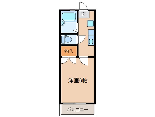 メゾンフォレスタの物件間取画像